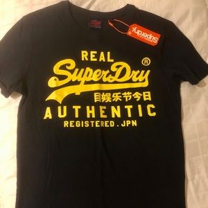 Men’s Superdry L Dark Navy T-Shirt